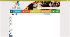 Desktop Screenshot of ensembleici.fr